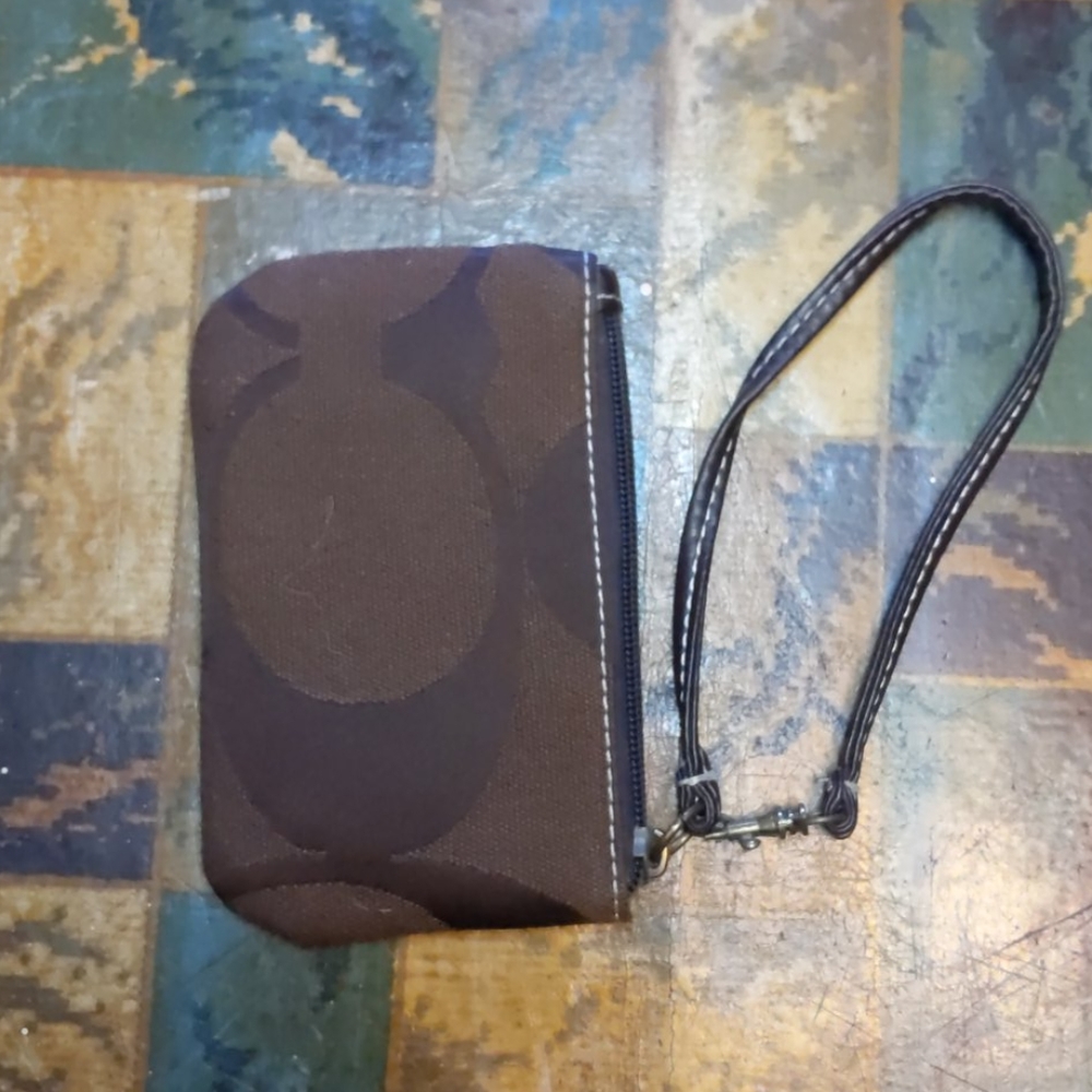 Coach wristlet
